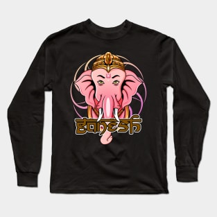 Ganesha India Elephant Long Sleeve T-Shirt